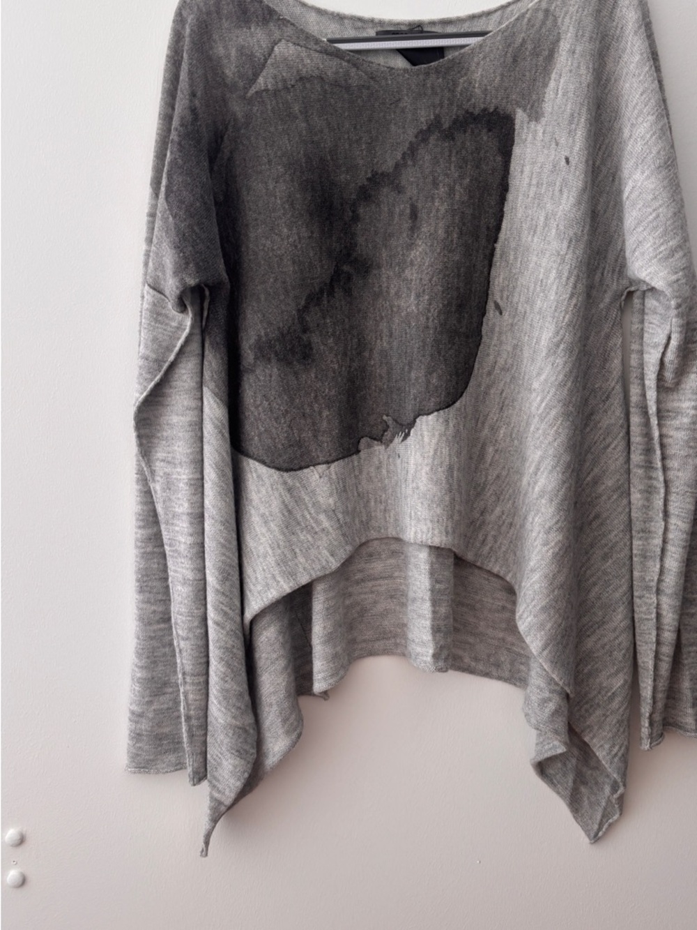 Crea Concept Wool Blend Art To Wear Top Size 40 (Med)Lagenlook View 5